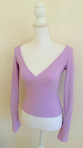 V-neck shirt - Lavender
